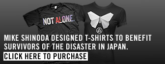 リンキンパークの日本震災チャリティーTシャツネット限定販売